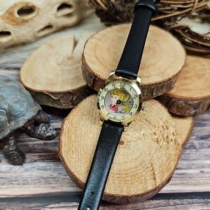 VINTAGE BARBIE PONYTAIL SWISS MADE WINDUP WRISTWATCH